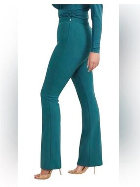 NWT Guess Marciano High-Rise Teal Flare Pants